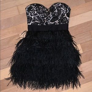 Bebe Isis lace dress